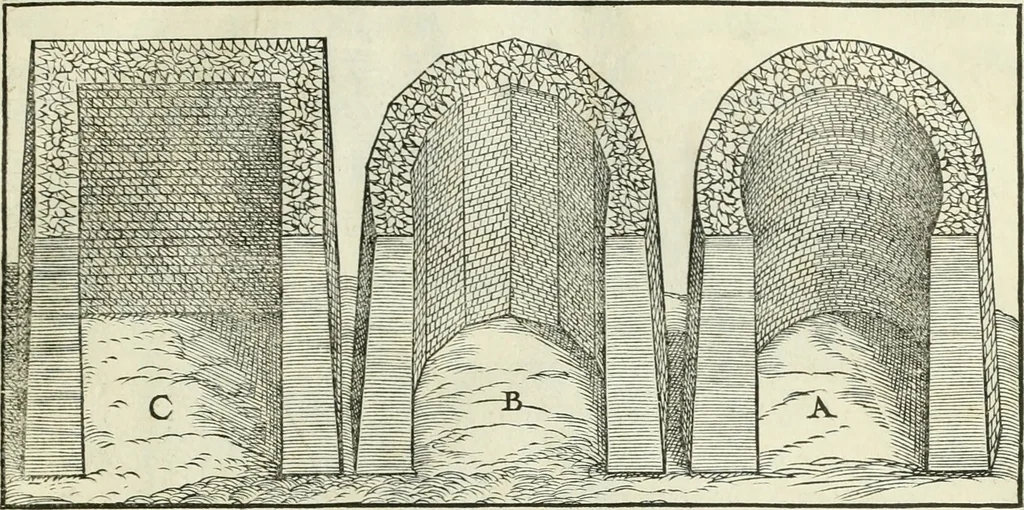 An illustration from Della architettvra, 1590, leaf 26