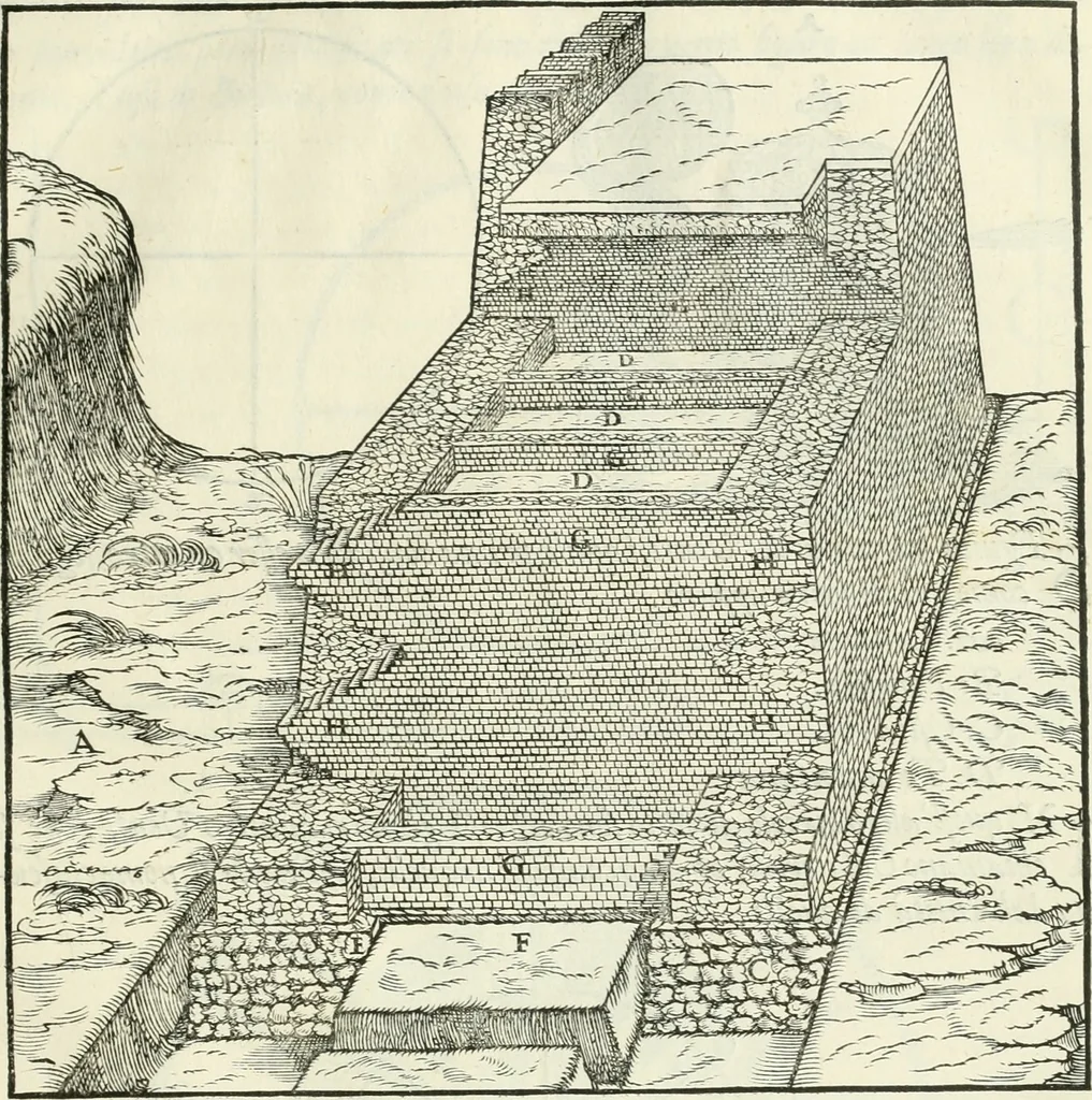 An illustration from Della architettvra, 1590, leaf 30