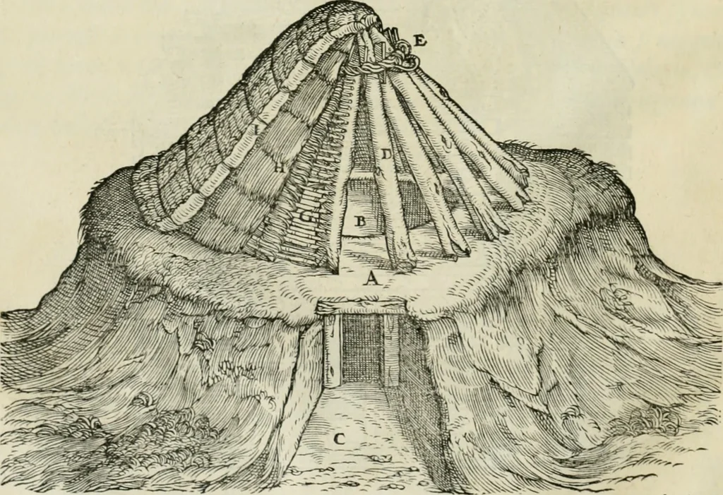 An illustration from Della architettvra, 1590, leaf 43
