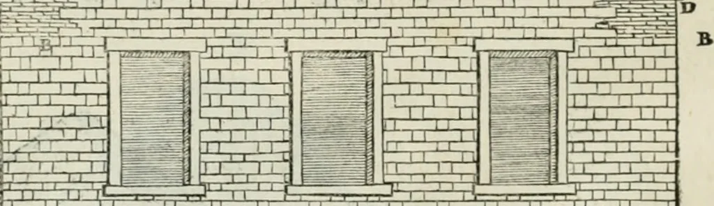 An illustration from Della architettvra, 1590, leaf 45