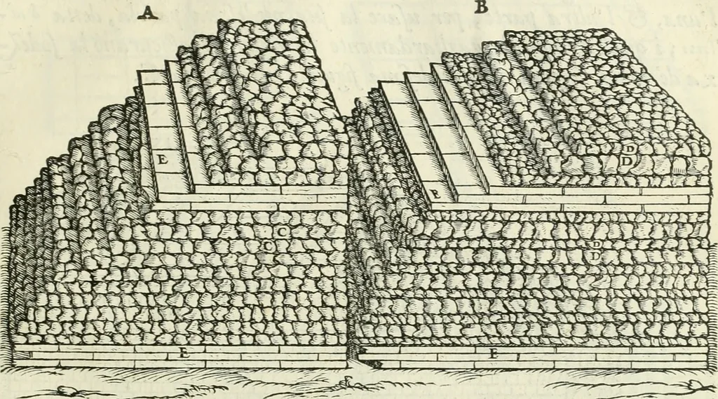 An illustration from Della architettvra, 1590, leaf 52