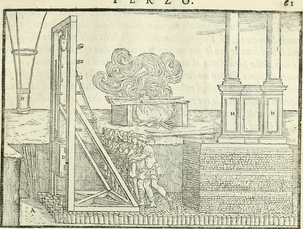 An illustration from Della architettvra, 1590, leaf 76