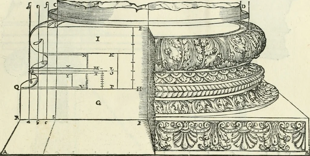 An illustration from Della architettvra, 1590, leaf 78