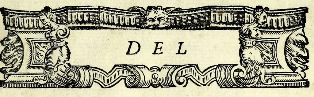 An illustration from Della caccia. Poema, 1591, leaf 13