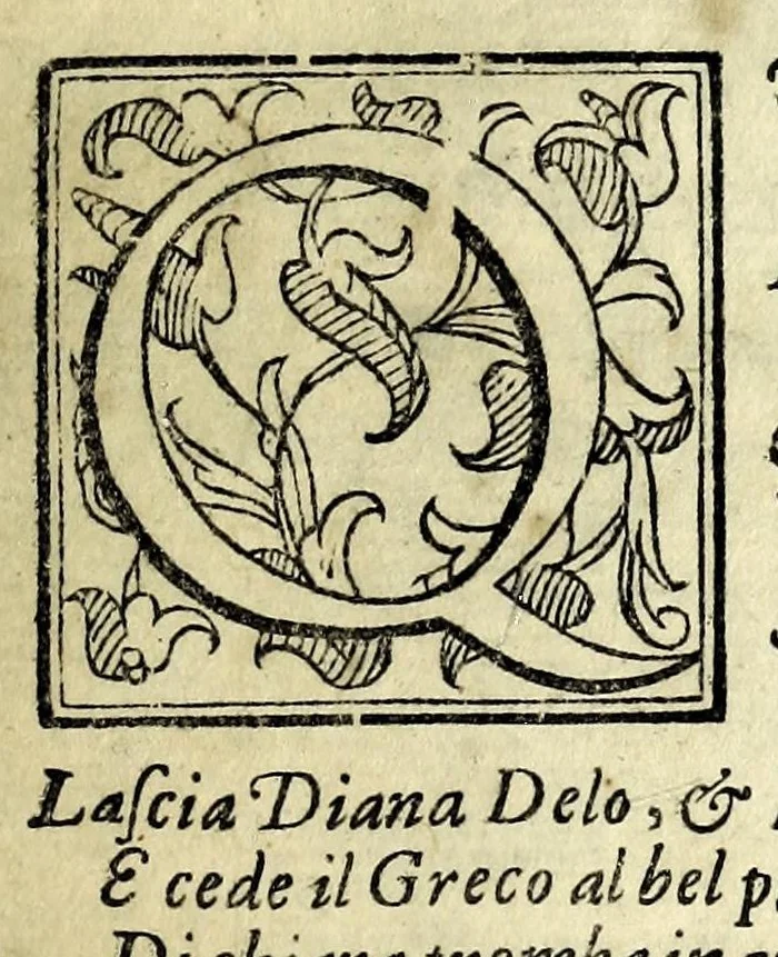 An illustration from Della caccia. Poema, 1591, leaf 21