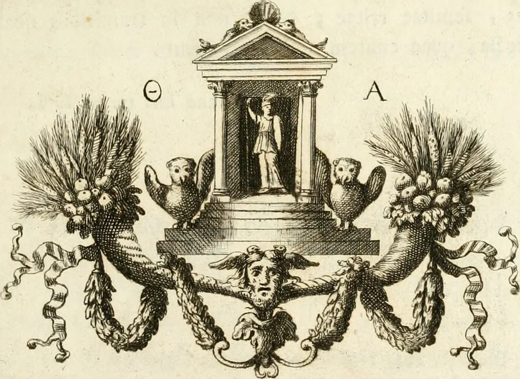 An illustration from Della citta di Aveia ne Vestini ed altri luoghi di antica memoria : dissertazione, 1773, leaf 4