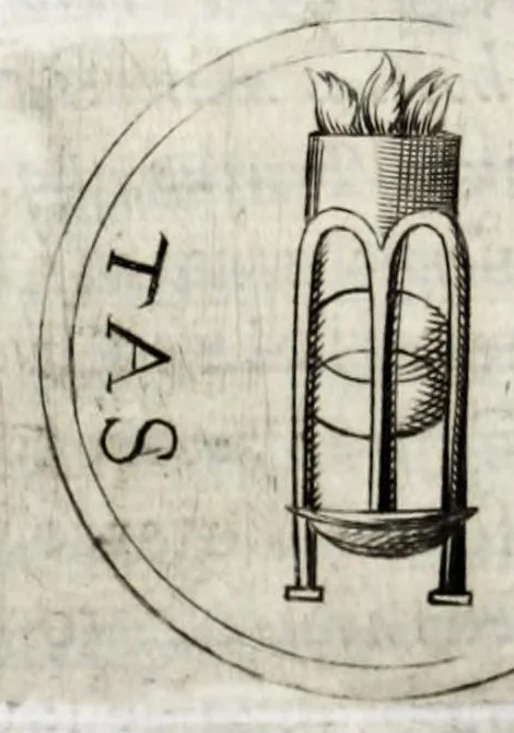 An illustration from Della descrittione di Malta isola nel mare Siciliano : con le sue antichita, ed altre notitie : libri quattro, 1647, leaf 202