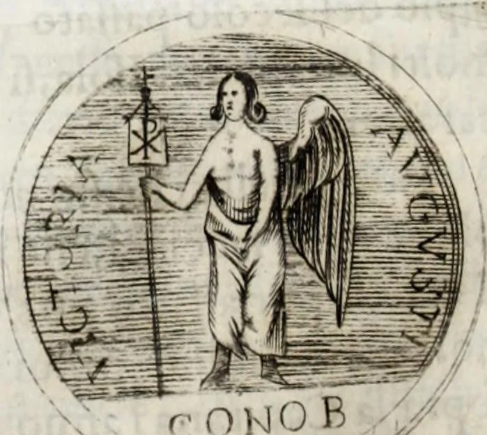 An illustration from Della descrittione di Malta isola nel mare Siciliano : con le sue antichita, ed altre notitie : libri quattro, 1647, leaf 270
