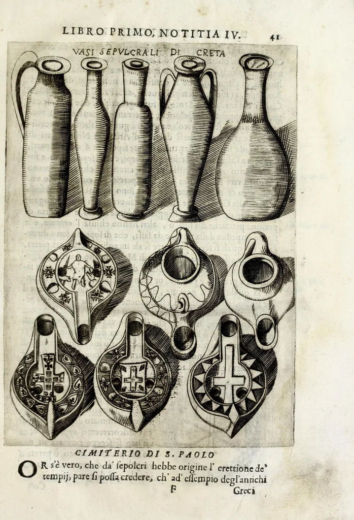 An illustration from Della descrittione di Malta isola nel mare Siciliano : con le sue antichita, ed altre notitie : libri quattro, 1647, leaf 63