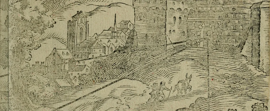 An illustration from Della espvgnatione et difesa delle fortezze di Gabriello Bvsca milanese libri due, 1585, leaf 146