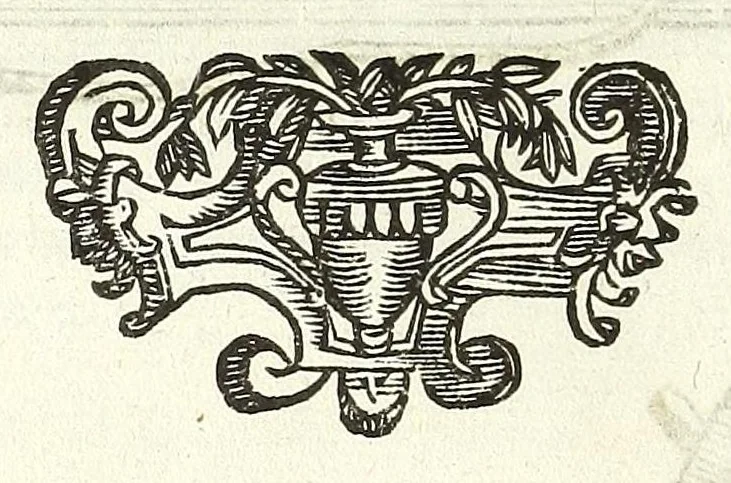 An illustration from Della felicità di Padoua di Angelo Portenari Padouano agosto. libri noue : nelli quali, mentre con nuouo ordine historico si proua ritrouarsi nella città di Padoua le conditioni alla felicità ciuile pertinenti : si raccontano gli antichi, e moderni suoi pregi, & honori et in particolare si commemorano li cittadinj suoi illustri per santità, prelature, lettere, arme, e magistrati, 1623, leaf 194