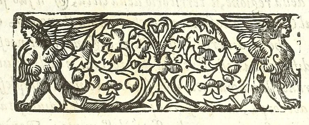 An illustration from Della felicità di Padoua di Angelo Portenari Padouano agosto. libri noue : nelli quali, mentre con nuouo ordine historico si proua ritrouarsi nella città di Padoua le conditioni alla felicità ciuile pertinenti : si raccontano gli antichi, e moderni suoi pregi, & honori et in particolare si commemorano li cittadinj suoi illustri per santità, prelature, lettere, arme, e magistrati, 1623, leaf 65