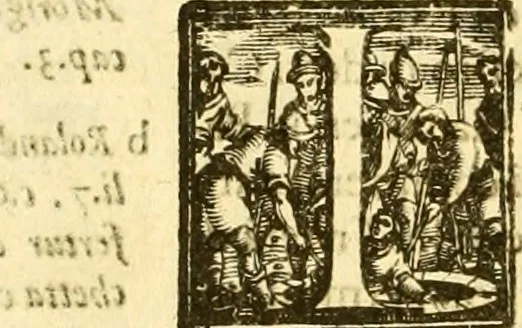 An illustration from Della felicità di Padova, 1623, leaf 497