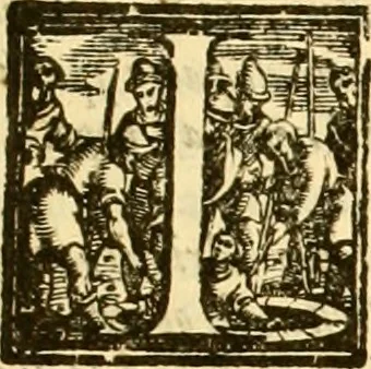 An illustration from Della felicità di Padova, 1623, leaf 58