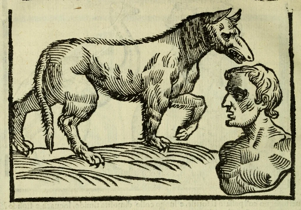 An illustration from Della fisionomia dell'huomo, 1644, leaf 146