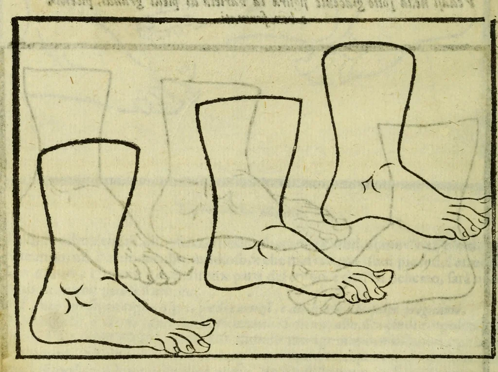 An illustration from Della fisionomia dell'huomo, 1644, leaf 186