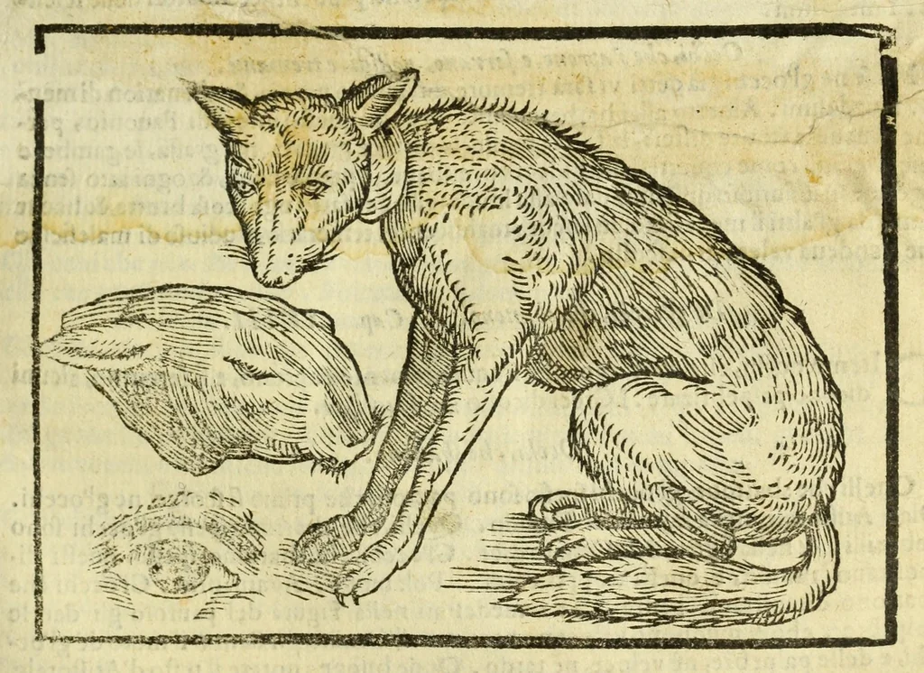 An illustration from Della fisionomia dell'huomo, 1644, leaf 225