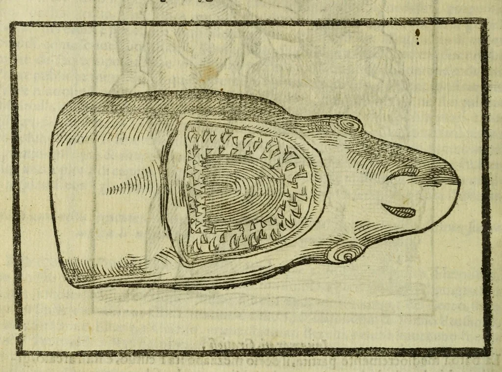 An illustration from Della fisionomia dell'huomo, 1644, leaf 314