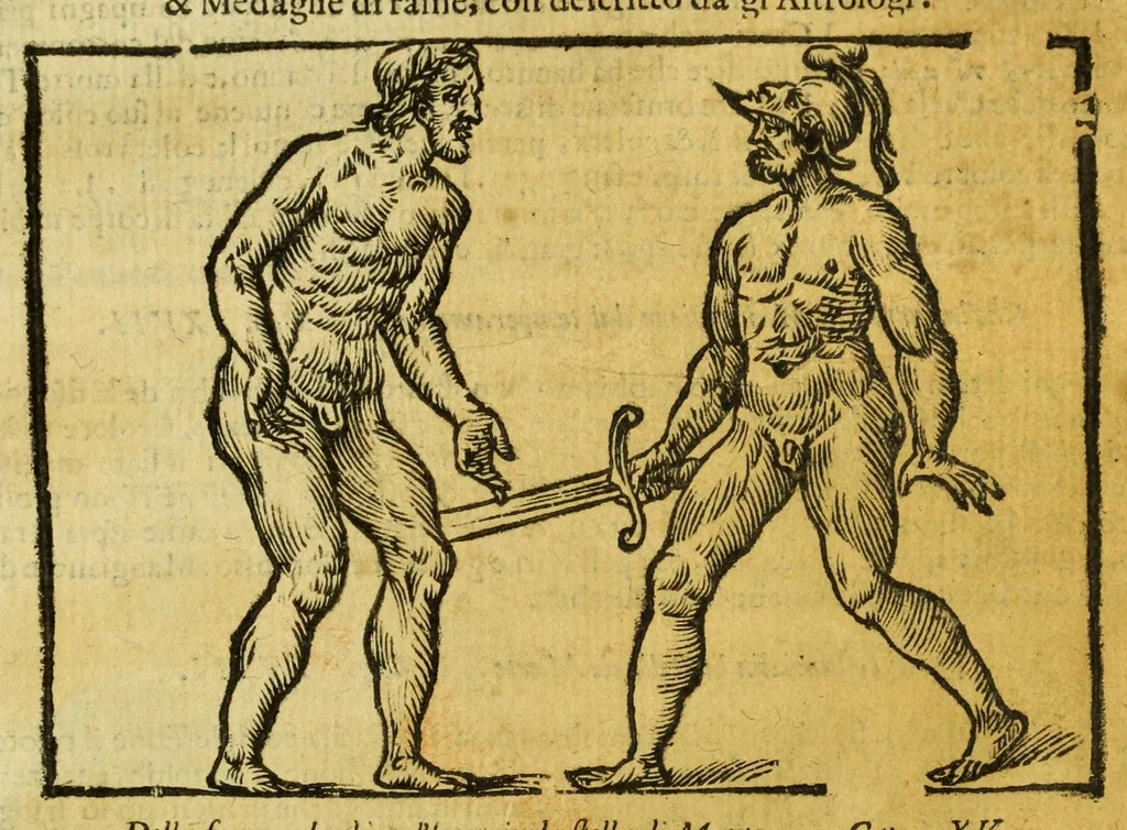 An illustration from Della fisionomia dell'huomo, 1644, leaf 463