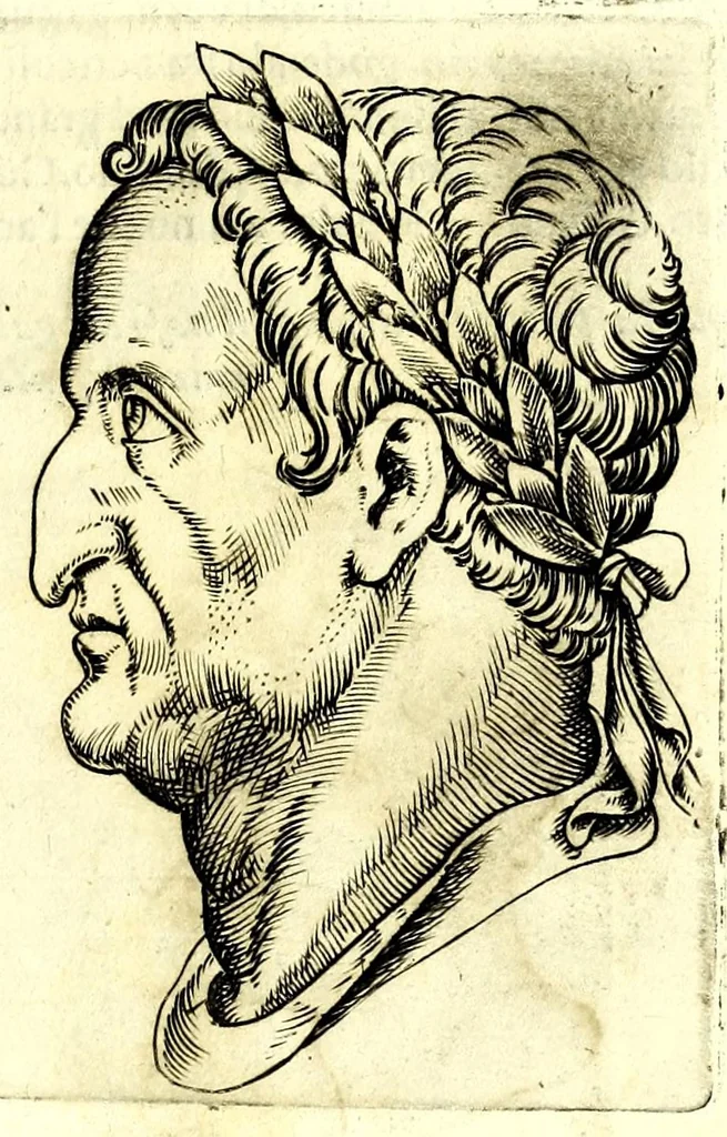 An illustration from Della fisonomia dell' huomo, 1610, leaf 107
