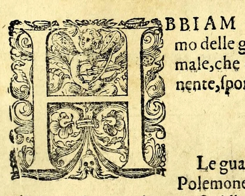 An illustration from Della fisonomia dell' huomo, 1610, leaf 127