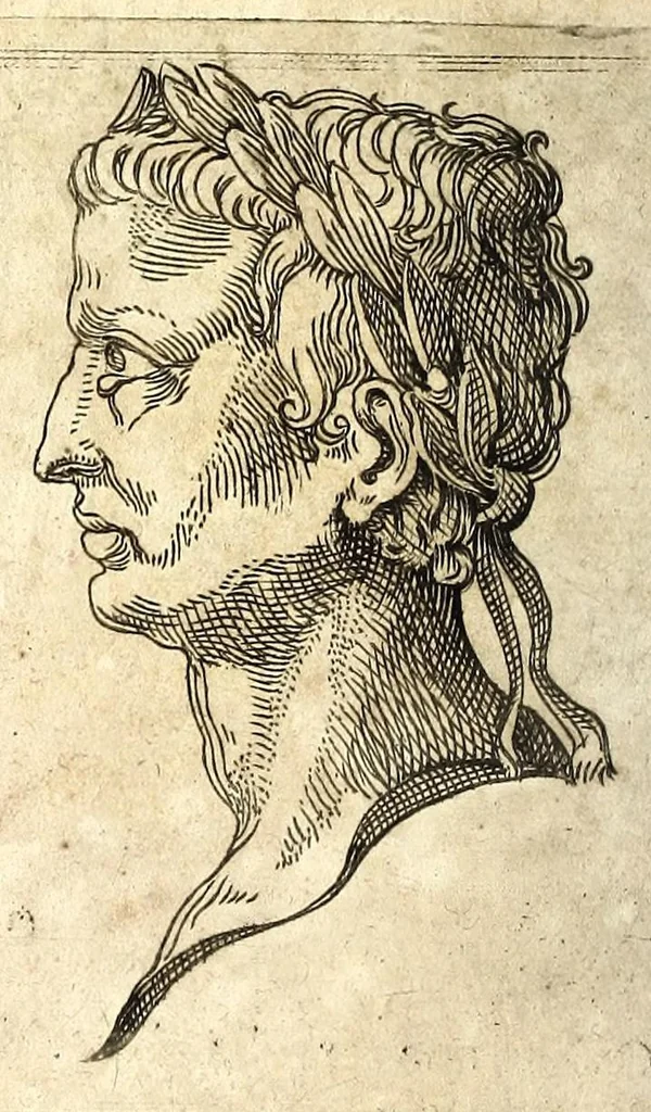An illustration from Della fisonomia dell' huomo, 1610, leaf 208
