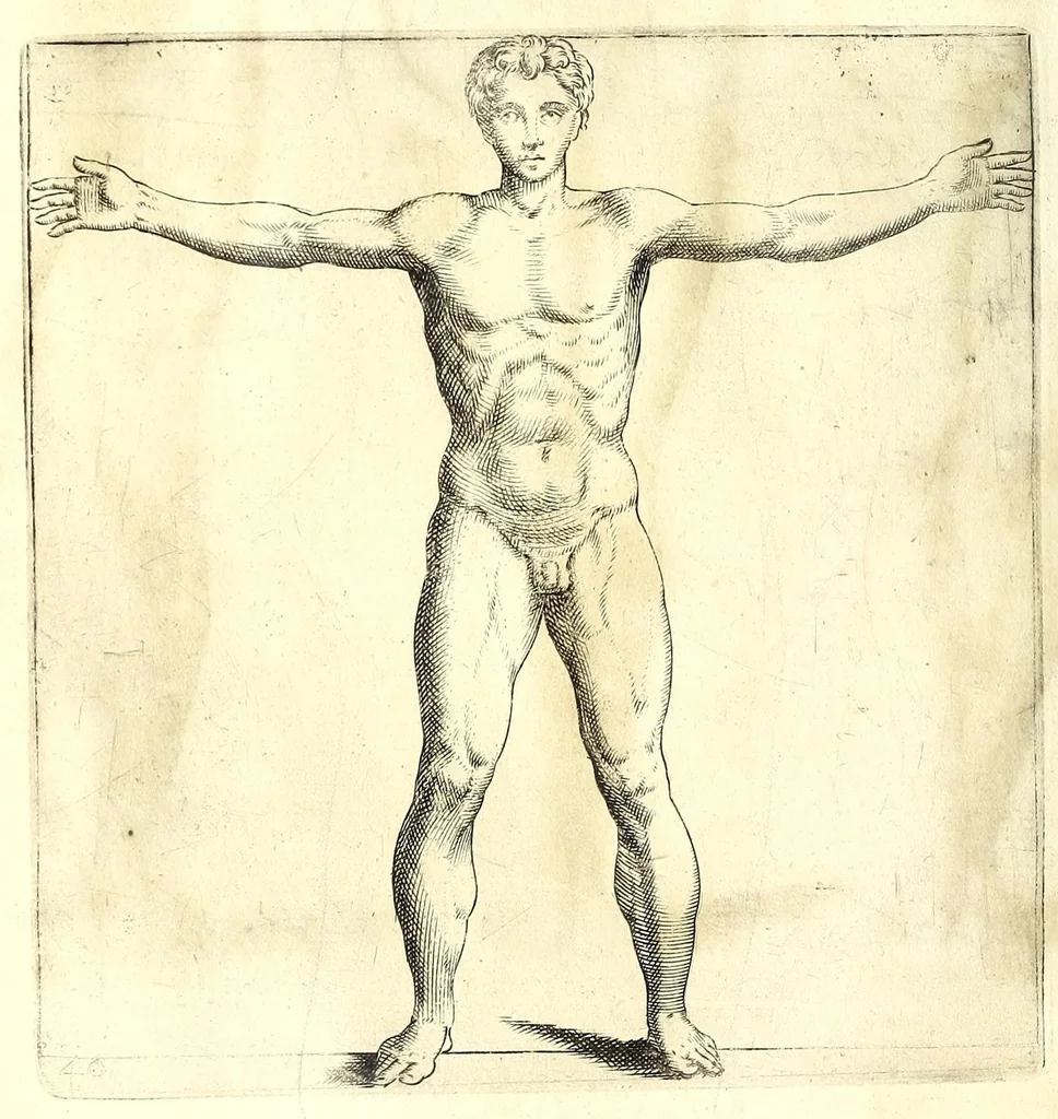 An illustration from Della fisonomia dell' huomo, 1610, leaf 282