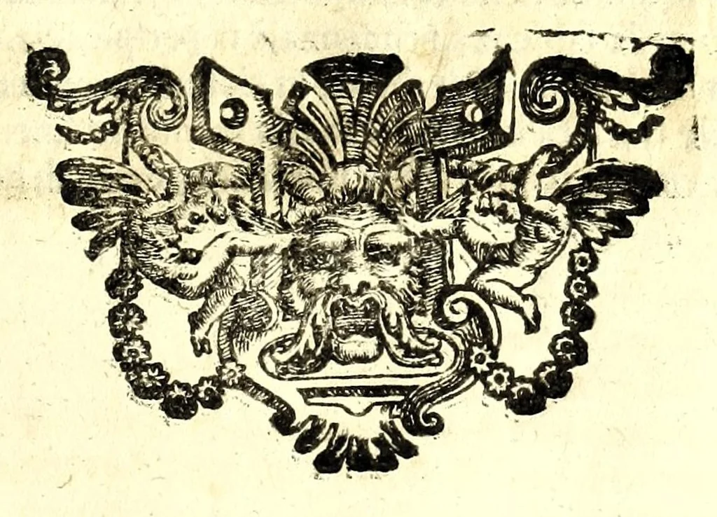 An illustration from Della fisonomia dell' huomo, 1610, leaf 295