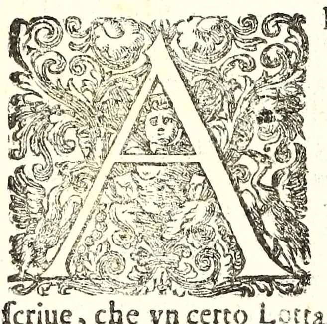 An illustration from Della fisonomia dell' huomo, 1610, leaf 358
