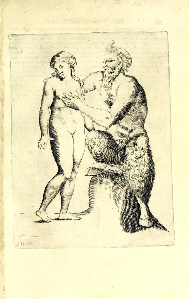 An illustration from Della fisonomia dell' huomo, 1610, leaf 53