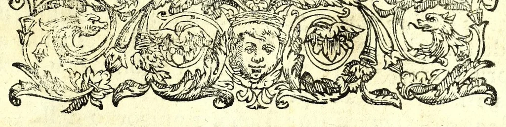 An illustration from Della fisonomia dell' huomo, 1610, leaf 7