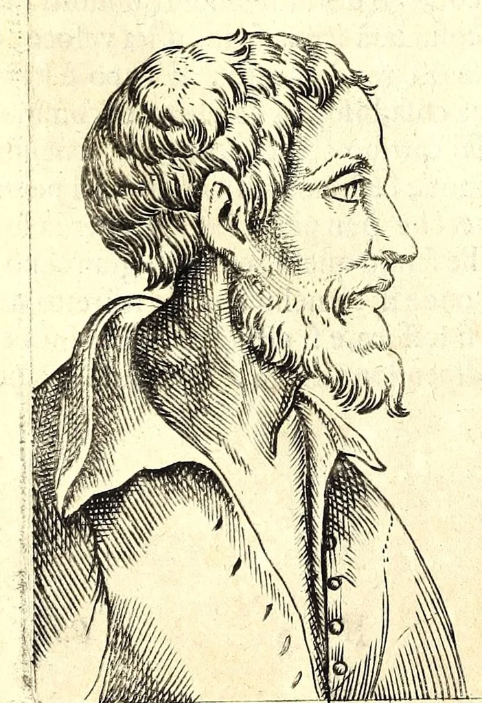An illustration from Della fisonomia dell' huomo, 1610, leaf 78