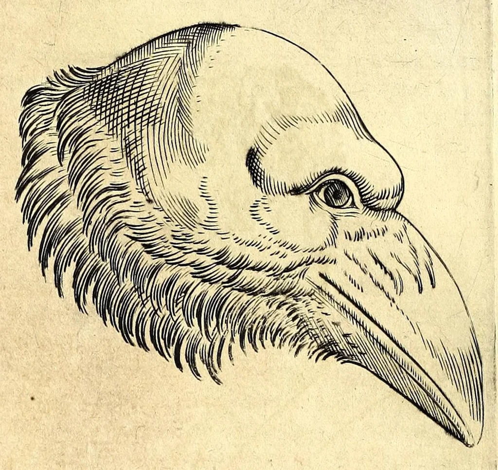 An illustration from Della fisonomia dell' huomo, 1610, leaf 82