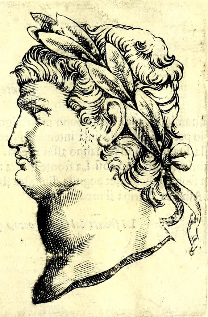 An illustration from Della fisonomia dell' huomo, 1610, leaf 85