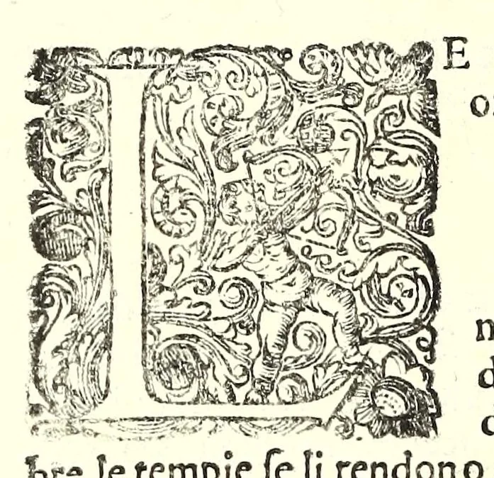 An illustration from Della fisonomia dell' huomo, 1610, leaf 98
