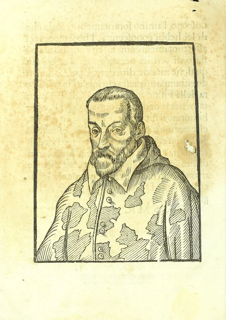 An illustration from Della fisonomia dell'huomo, 1613, leaf 10