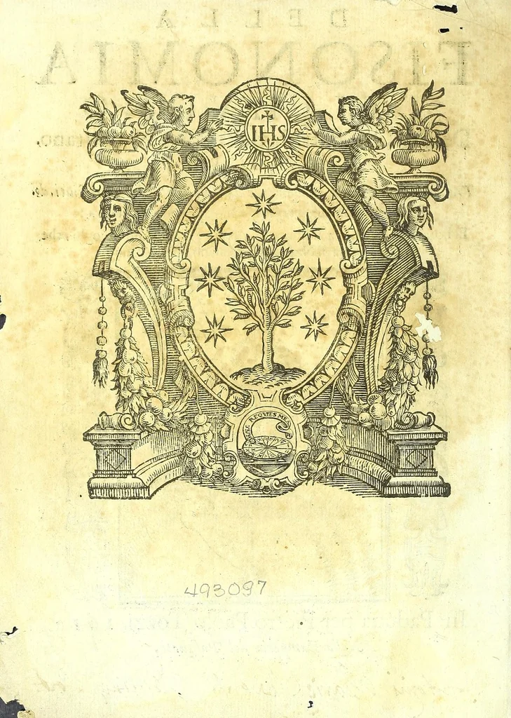 An illustration from Della fisonomia dell'huomo, 1613, leaf 6