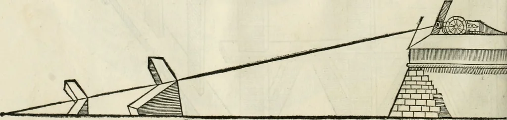 An illustration from Della fortificatione delle città, 1564, leaf 195