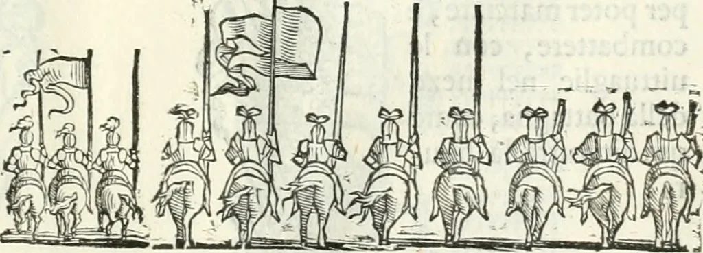 An illustration from Della fortificatione delle città, 1564, leaf 252