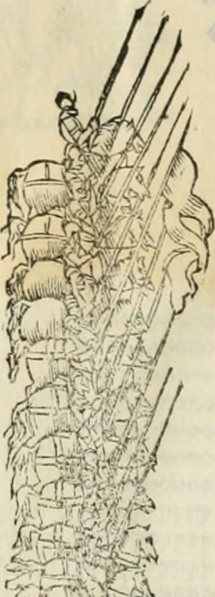 An illustration from Della fortificatione delle città, 1564, leaf 277