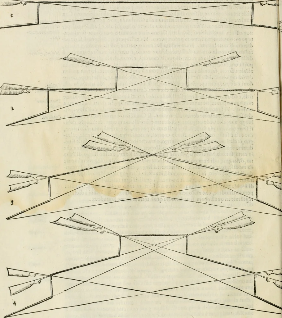 An illustration from Della fortificatione delle città, 1564, leaf 49