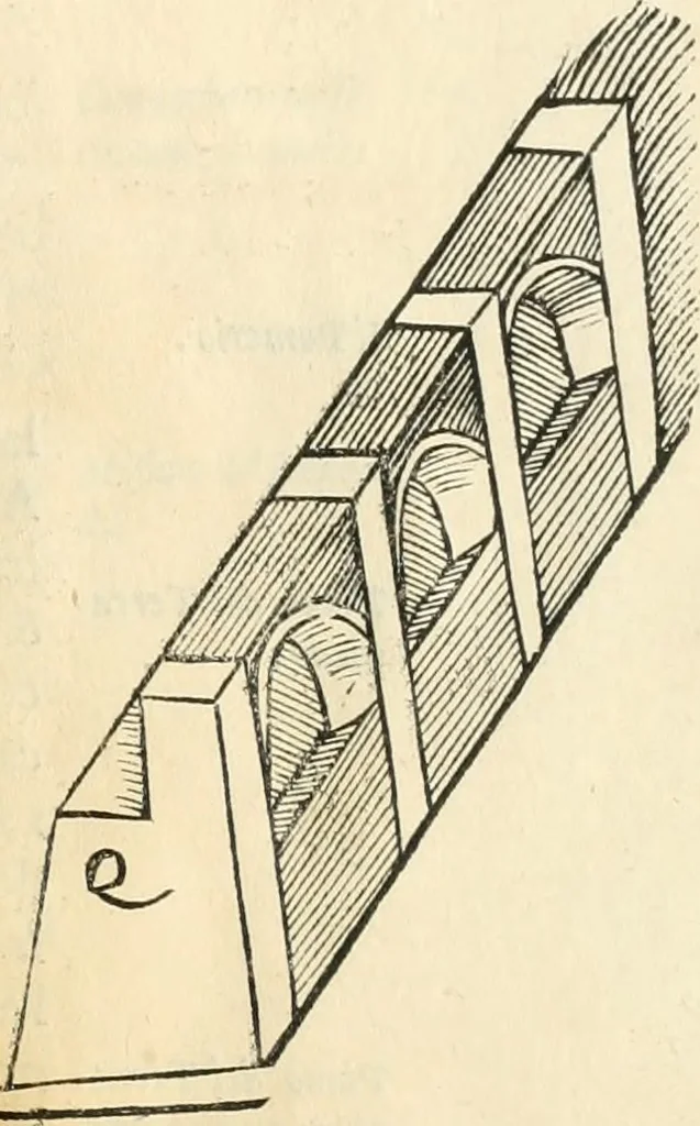 An illustration from Della fortificatione delle città, 1564, leaf 64