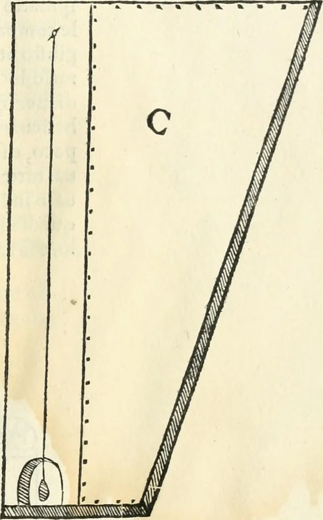 An illustration from Della fortificatione delle città, 1564, leaf 94