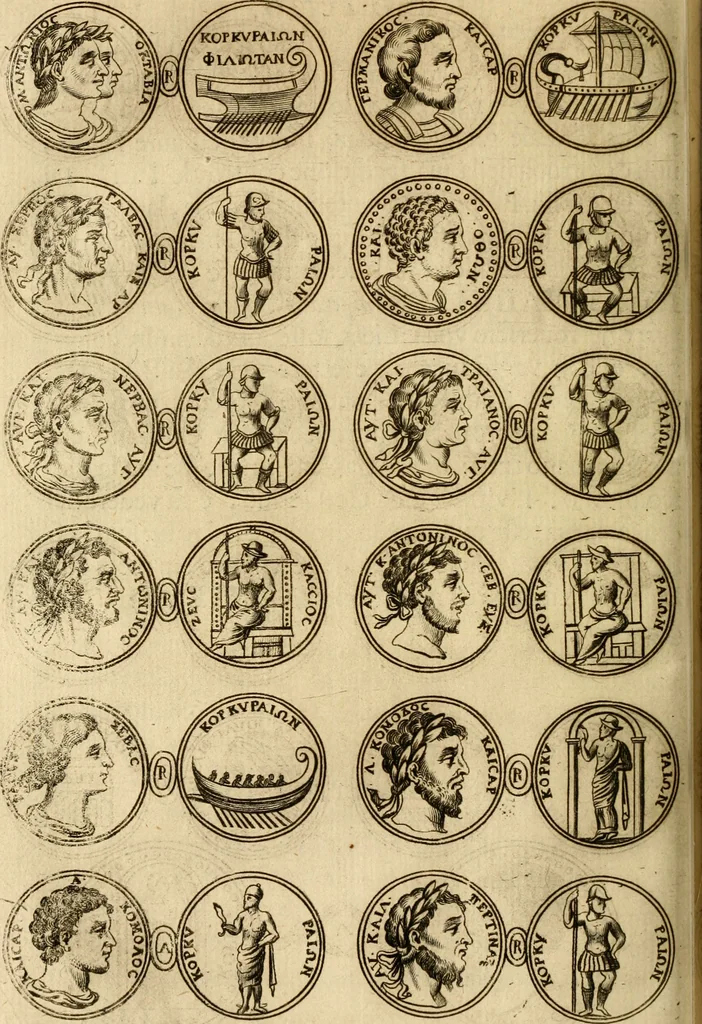 An illustration from Della historia di Corfu descritta, 1672, leaf 193