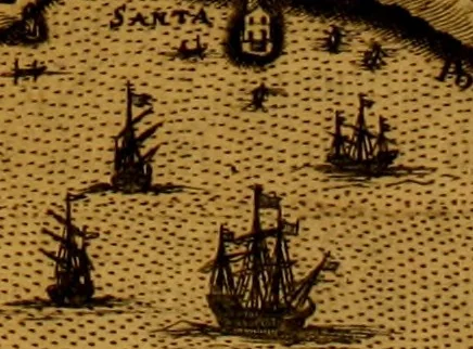 An illustration from Della historia di Corfu descritta, 1672, leaf 396