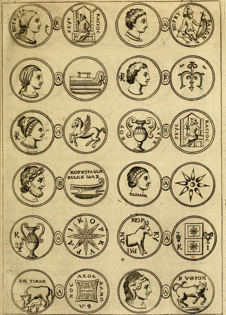 An illustration from Della historia di Corfu descritta, 1672, leaf 84