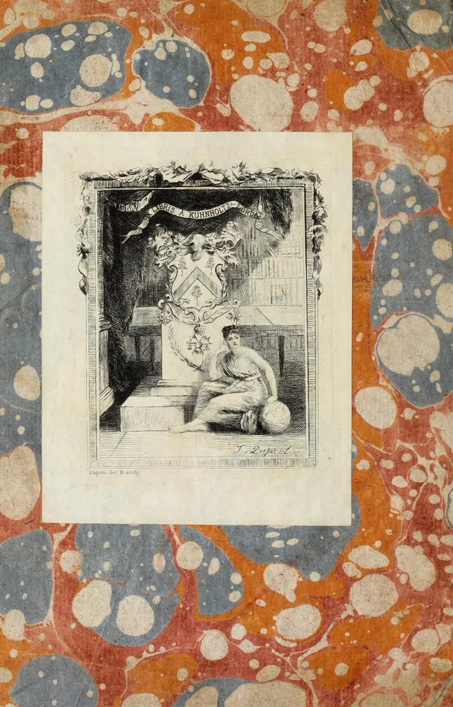 An illustration from Della Libraria vaticana ragionamenti, 1590, leaf 2