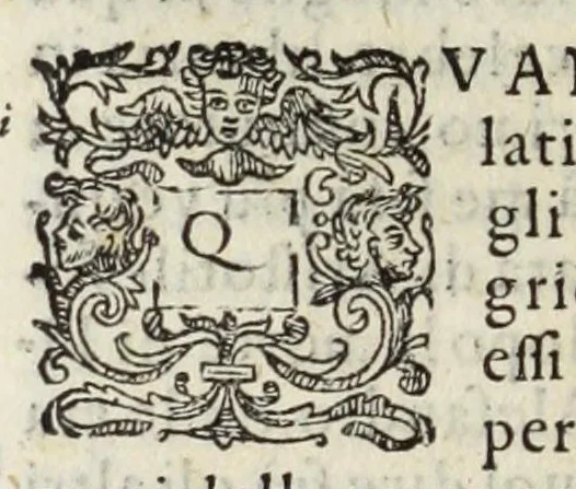 An illustration from Della Libraria vaticana ragionamenti, 1590, leaf 242