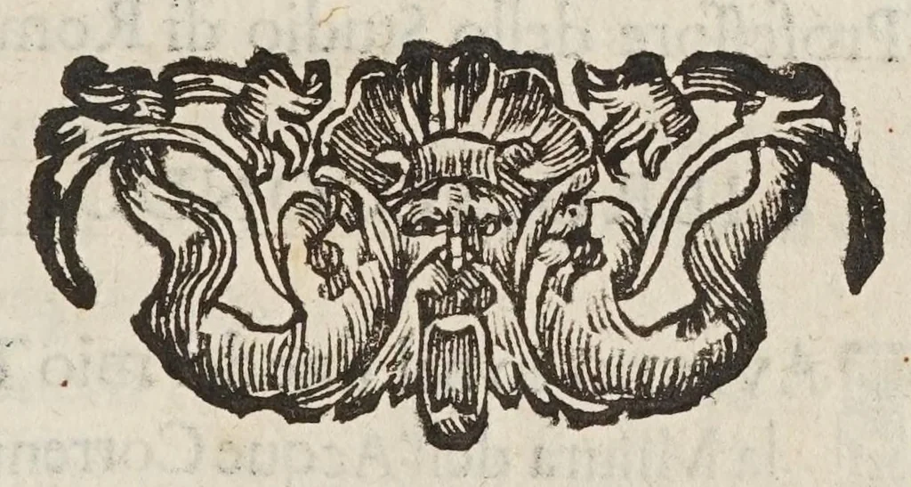 An illustration from Della misvra dell'acqve correnti, 1660, leaf 99