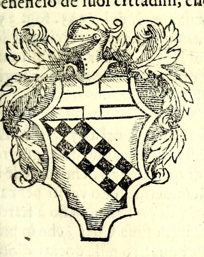 An illustration from Della nobilta dell'Italia parte prima[-seconda], 1615, leaf 131